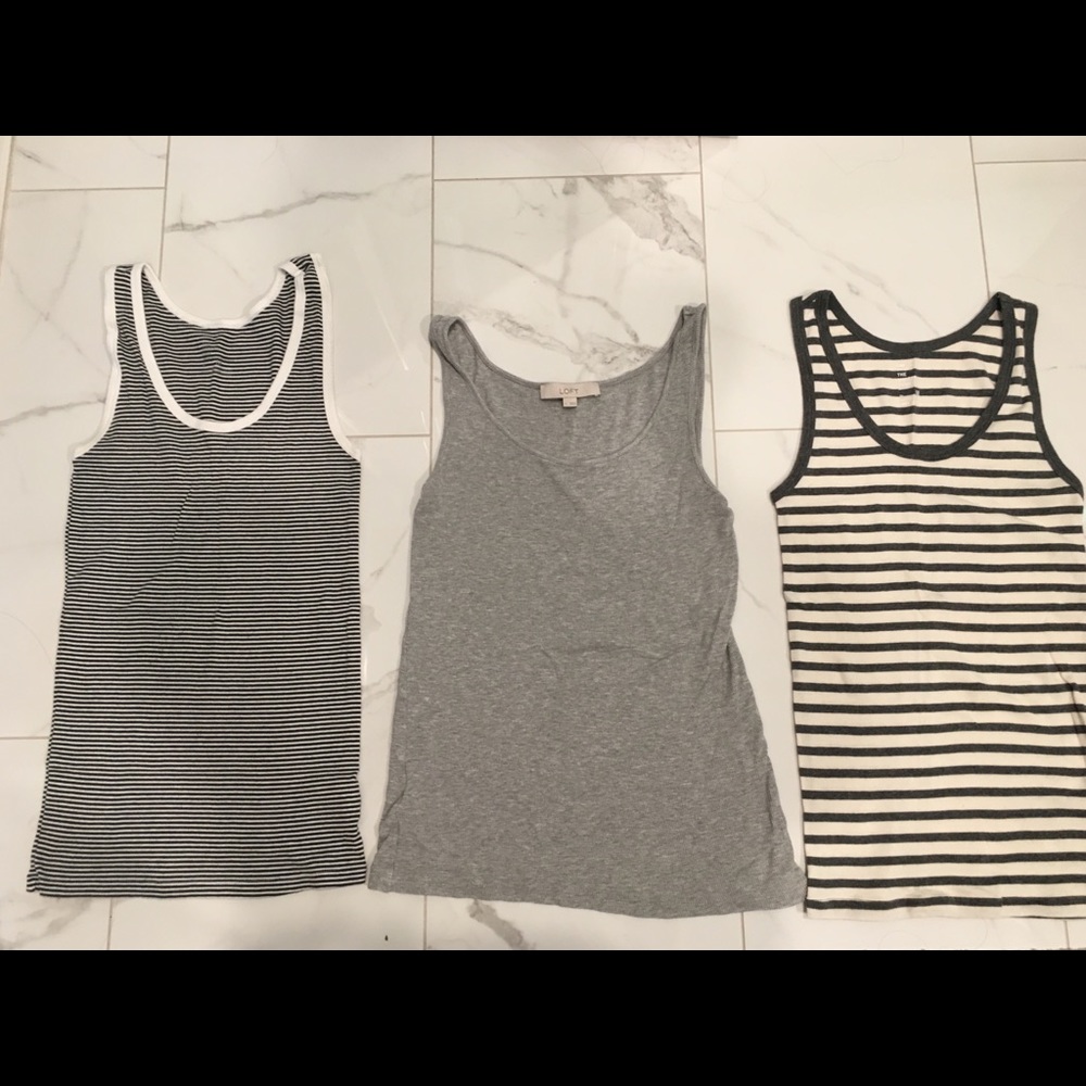 3 Tanks. 2 Medium Gap. 1 Large Loft.